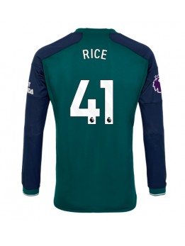 Moški Nogometna dresi replika Arsenal Declan Rice #41 Tretji 2023-24 Dolgi rokav